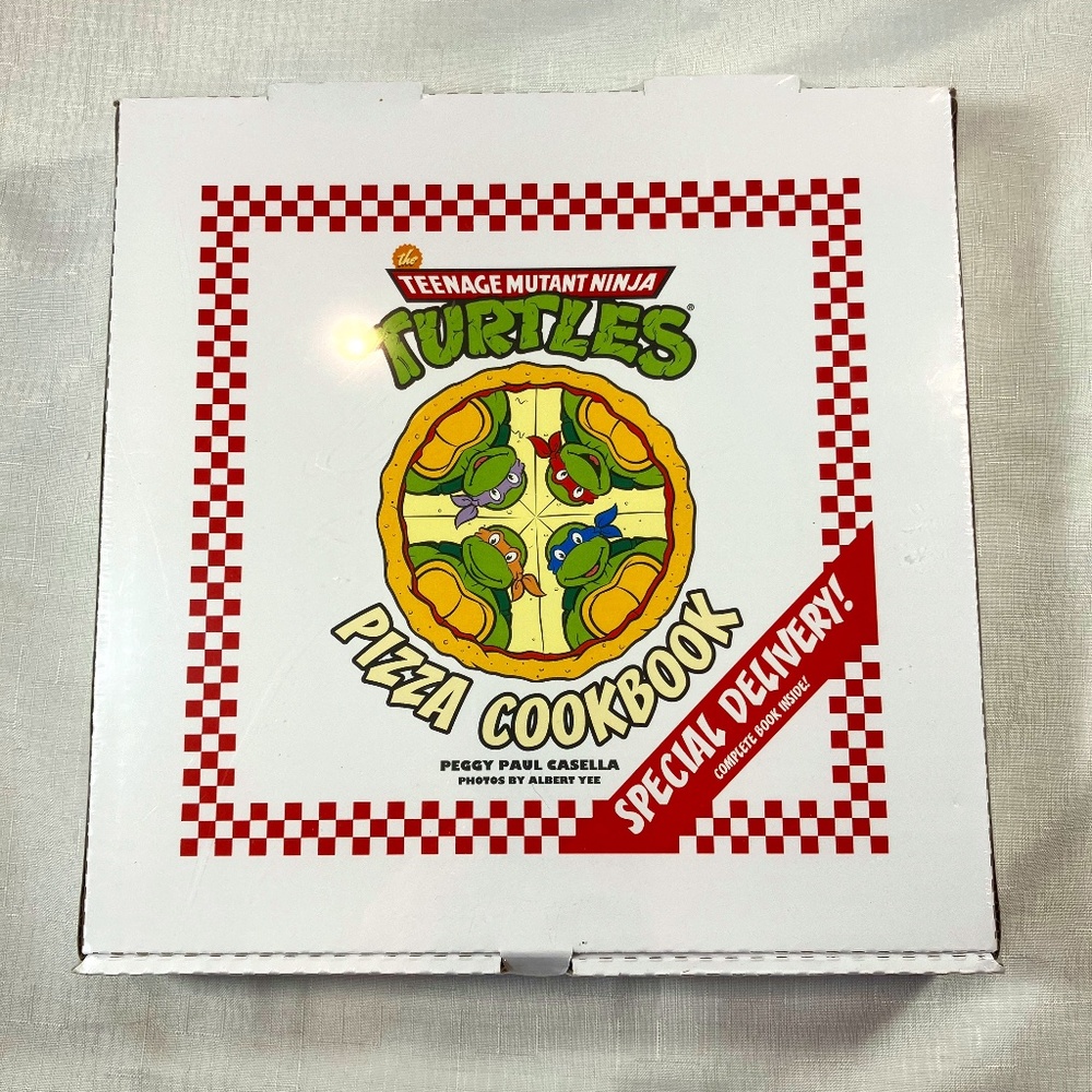 NWT 2017 Teenage Mutant Ninja Turtles Pizza Cookbook
